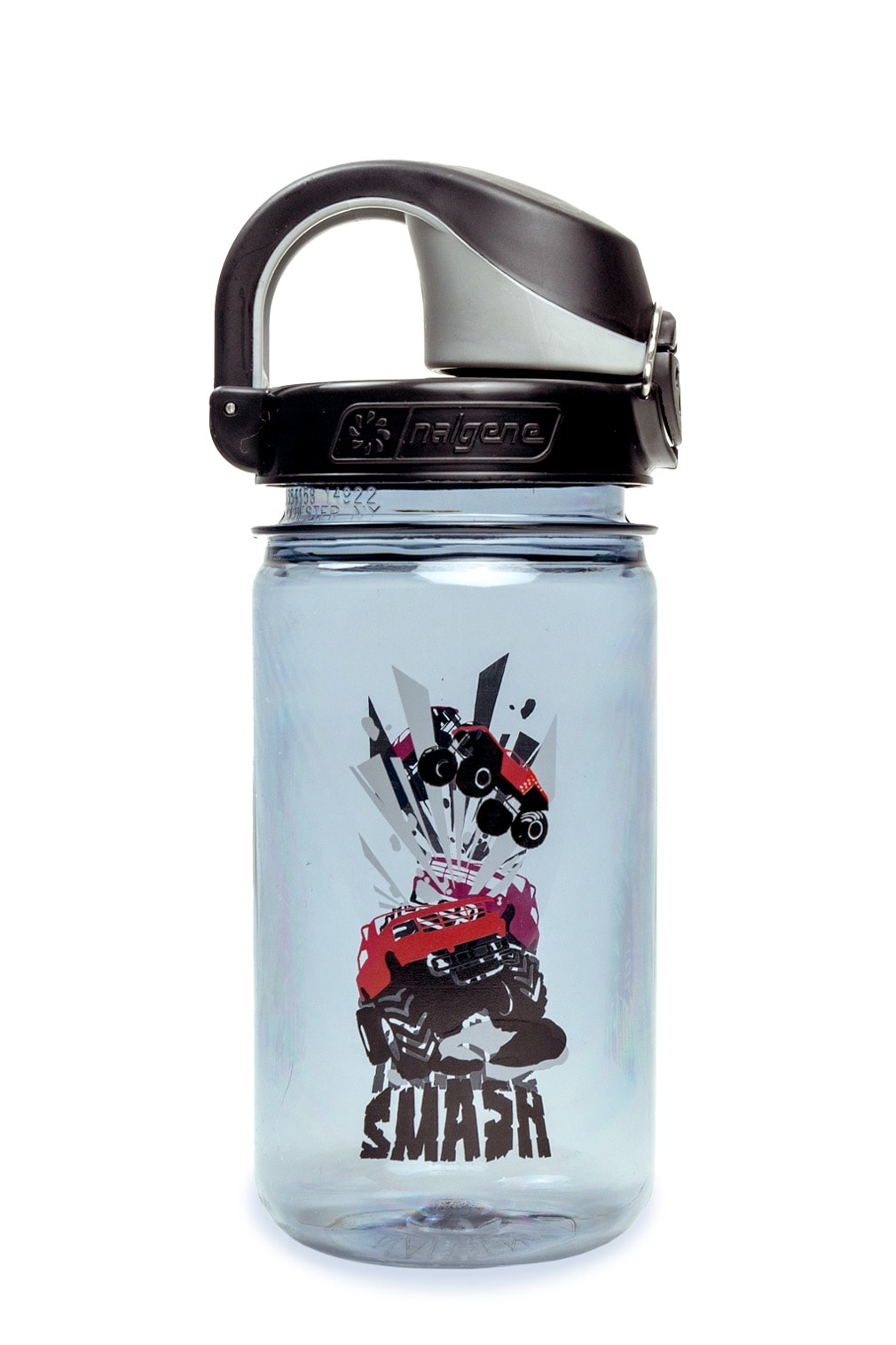 Nalgene product image: 12oz On-The-Fly Kids Lock-Top Bottle with Graphics A5 — 12oz On-The-Fly Kids Lock-Top Bottle with Graphics