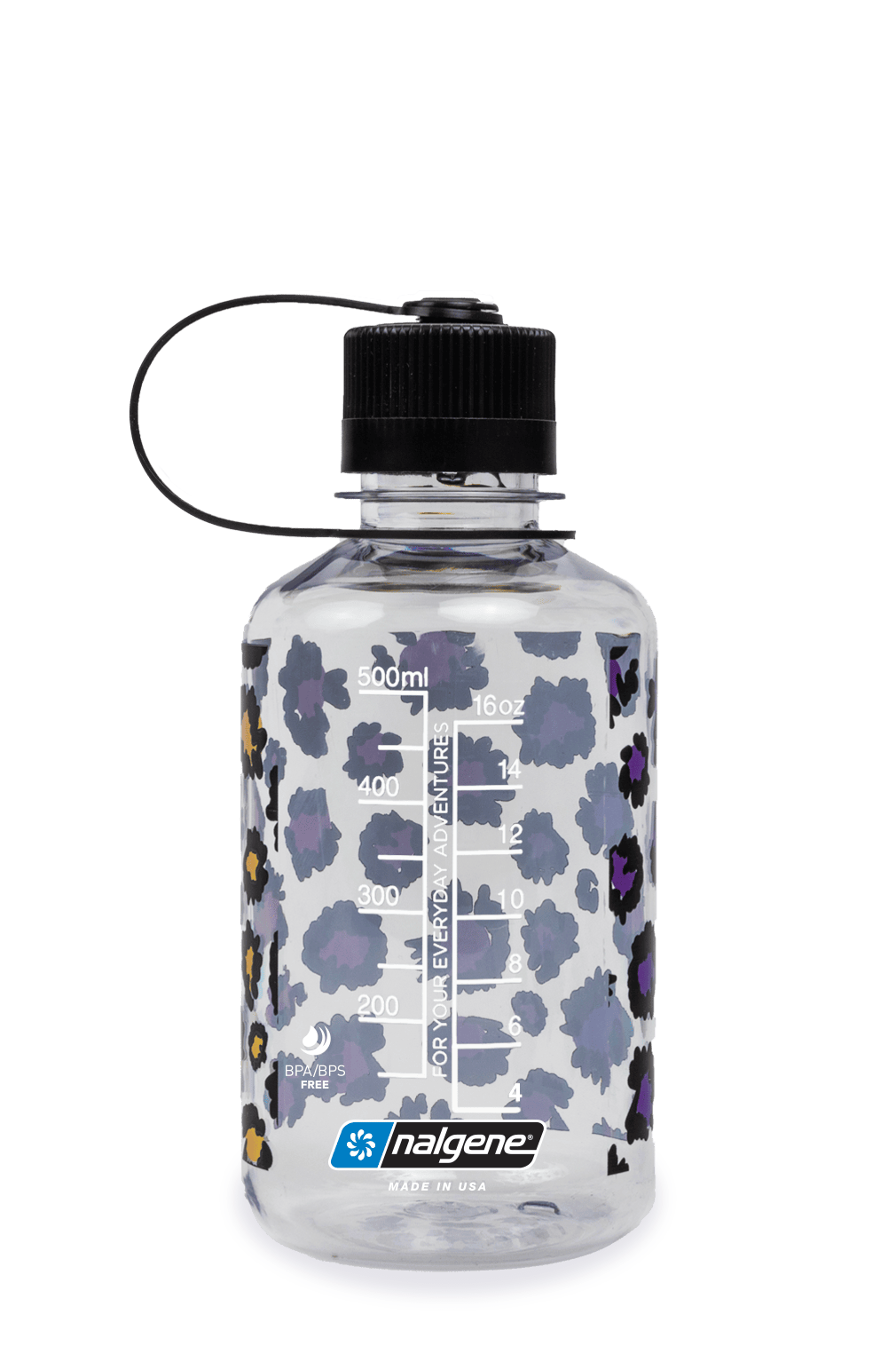 Nalgene product view: 16oz Narrow Mouth Animal Print Bottles P2 — 16oz Narrow Mouth Animal Print Bottles