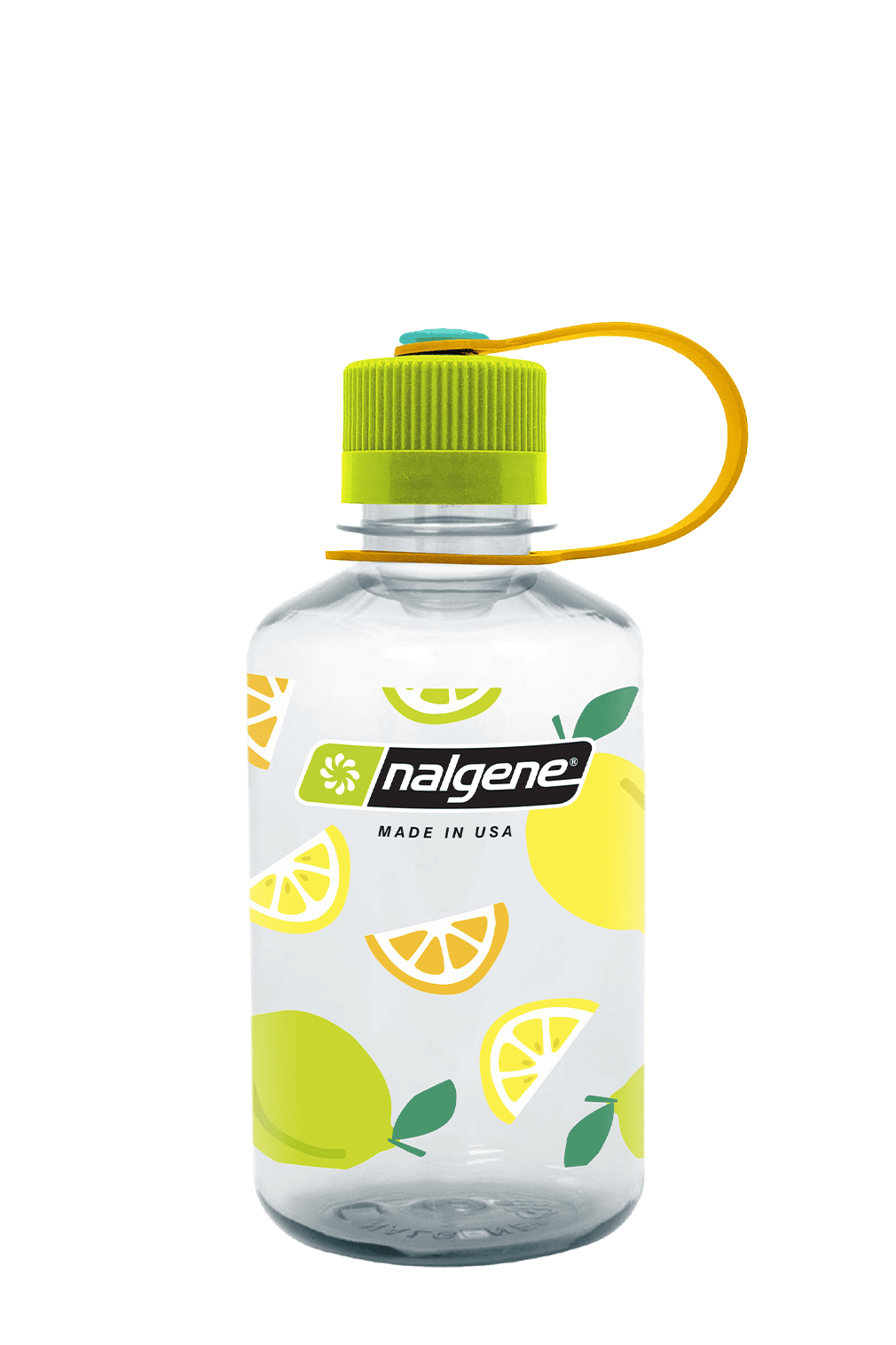 Nalgene product detail: 16oz Narrow Mouth Fruit Print Bottles X2 — 16oz Narrow Mouth Fruit Print Bottles