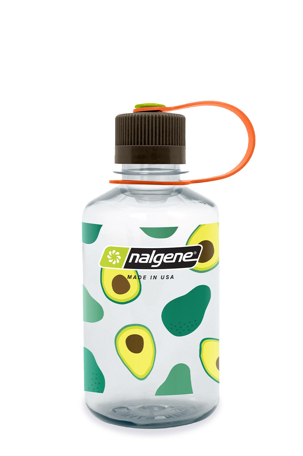 Nalgene product image: 16oz Narrow Mouth Fruit Print Bottles X2 — 16oz Narrow Mouth Fruit Print Bottles