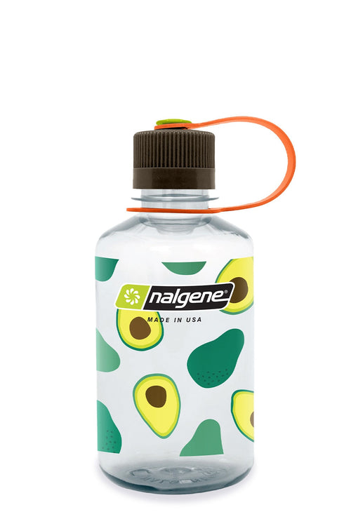 Nalgene product image: 16oz Narrow Mouth Fruit Print Bottles X2 — 16oz Narrow Mouth Fruit Print Bottles