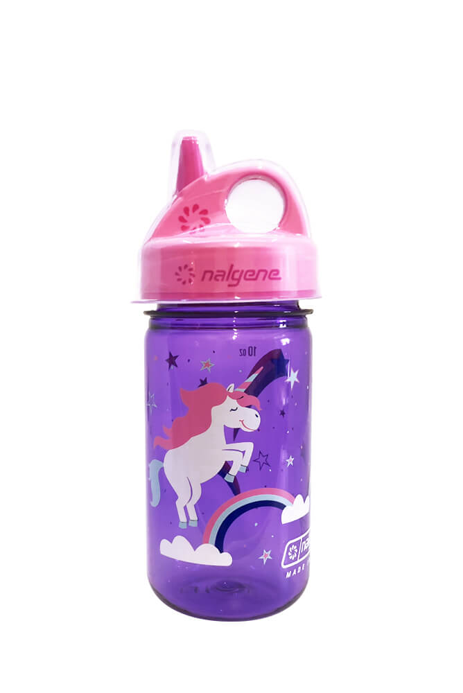Nalgene product view: 12oz Kids Grip-N-Gulp with Graphics P1 — 12oz Kids Grip-N-Gulp with Graphics