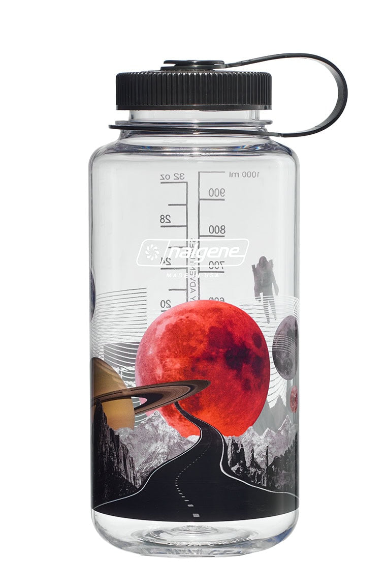 Nalgene product detail: 32oz Wide Mouth Surrealist Bottles I4 — 32oz Wide Mouth Surrealist Bottles