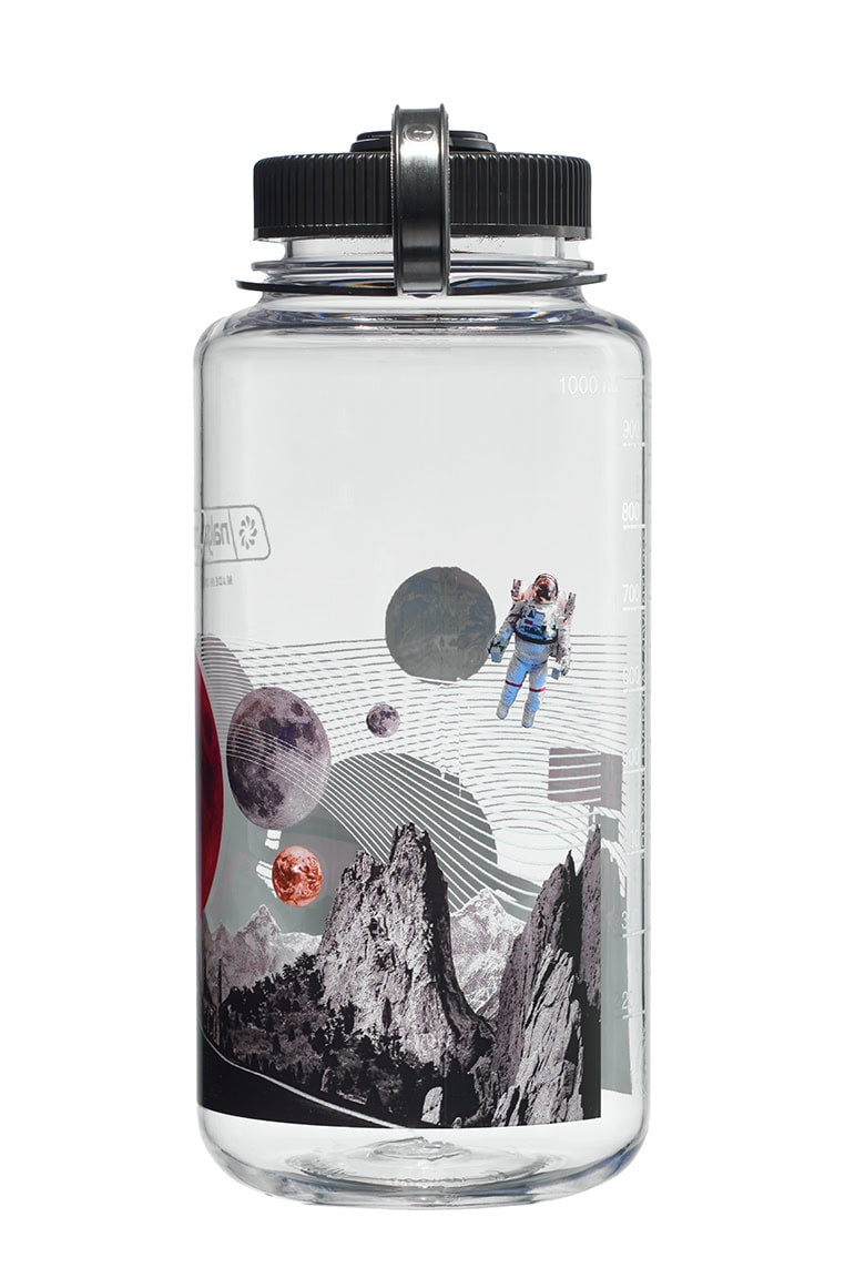 Nalgene product view: 32oz Wide Mouth Surrealist Bottles I4 — 32oz Wide Mouth Surrealist Bottles