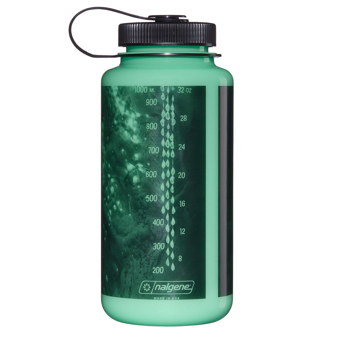 Nalgene product view: 32oz WM Glo Wyld Z5 — 32oz WM Glo Wyld