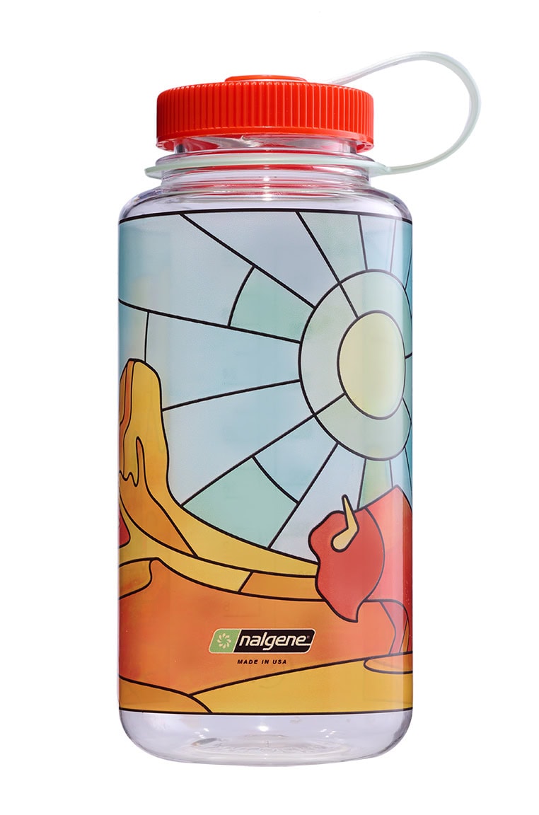 Nalgene product image: 32oz Wide Mouth Stained Glass Print Bottles I2 — 32oz Wide Mouth Stained Glass Print Bottles
