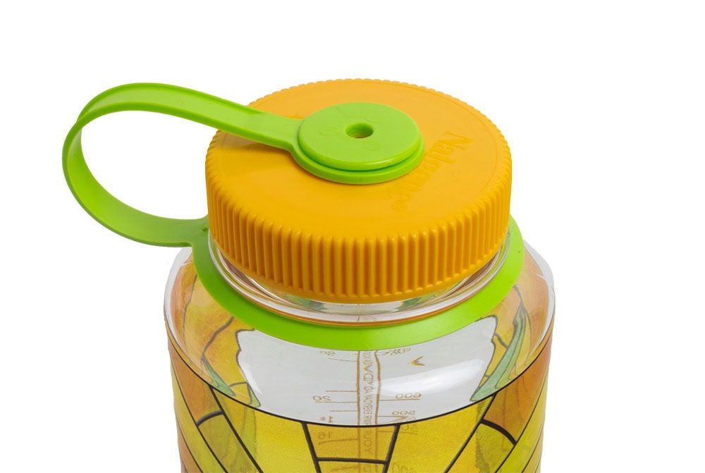 Nalgene product view: 32oz Wide Mouth Stained Glass Print Bottles I2 — 32oz Wide Mouth Stained Glass Print Bottles