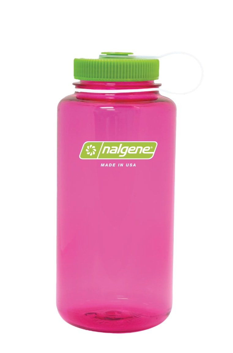 Nalgene product detail: 32oz Wide Mouth Becca Pink Bottle Z8 — 32oz Wide Mouth Becca Pink Bottle