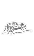 Nalgene product detail: SUV Sticker W9 — SUV Sticker