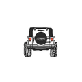 Nalgene product view: Four Wheeling Sticker R0 — Four Wheeling Sticker