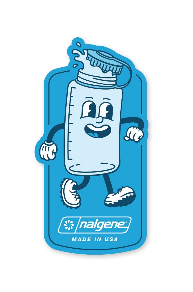 Gene The Nalgene Sticker — Gene The Nalgene Sticker Y0