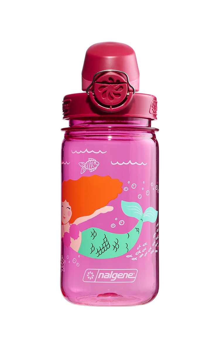 Nalgene product detail: 12oz On-The-Fly Kids Lock-Top Bottle with Graphics X0 — 12oz On-The-Fly Kids Lock-Top Bottle with Graphics