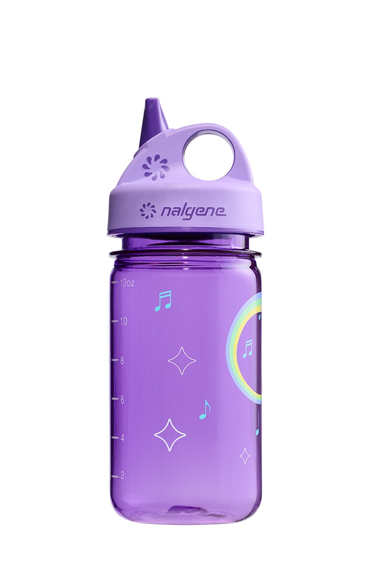 Nalgene product view: 12oz Kids Grip-N-Gulp with Graphics M8 — 12oz Kids Grip-N-Gulp with Graphics