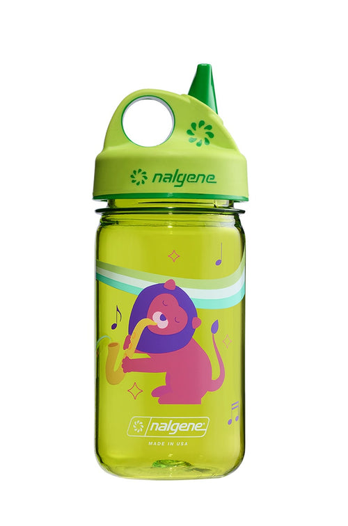 Nalgene product view: 12oz Kids Grip-N-Gulp with Graphics M8 — 12oz Kids Grip-N-Gulp with Graphics