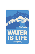 Nalgene product detail: Water Is Life Sticker J4 — Water Is Life Sticker