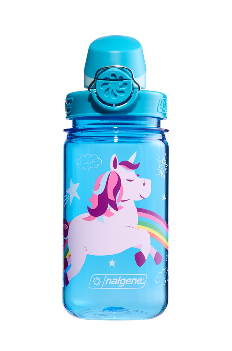 Nalgene product detail: 12oz On-The-Fly Kids Lock-Top Bottle with Graphics X0 — 12oz On-The-Fly Kids Lock-Top Bottle with Graphics