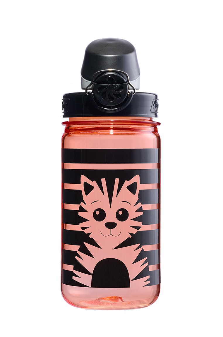 Nalgene product image: 12oz On-The-Fly Kids Lock-Top Bottle with Graphics X0 — 12oz On-The-Fly Kids Lock-Top Bottle with Graphics