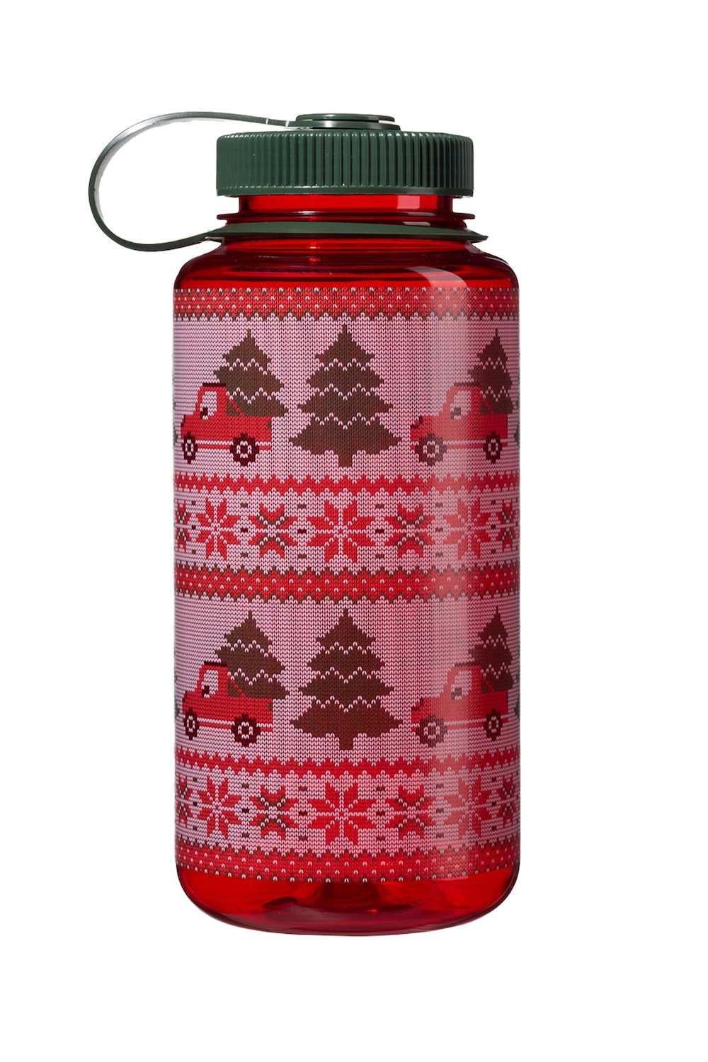 Nalgene product image: 32oz Wide Mouth Ugly Sweater Bottle I7 — 32oz Wide Mouth Ugly Sweater Bottle